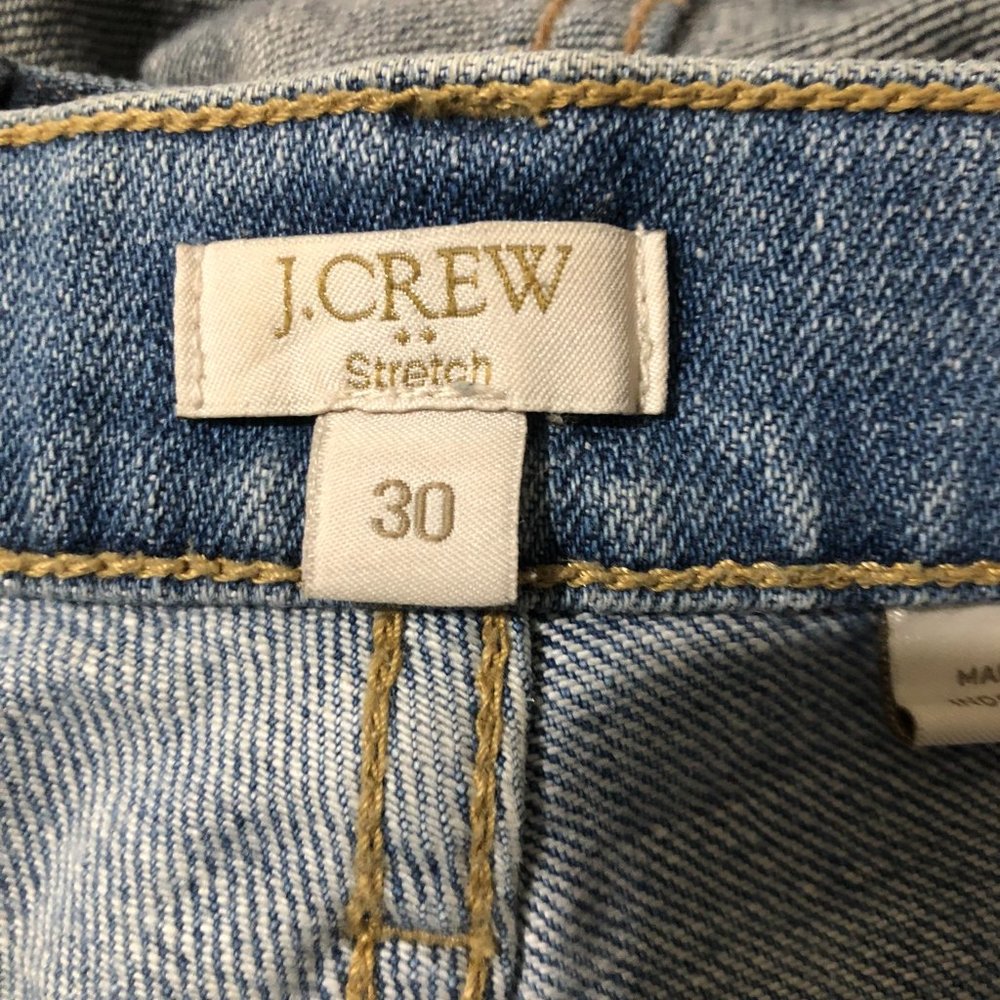Distressed Skinny Girlfriend Jeans from J. Crew